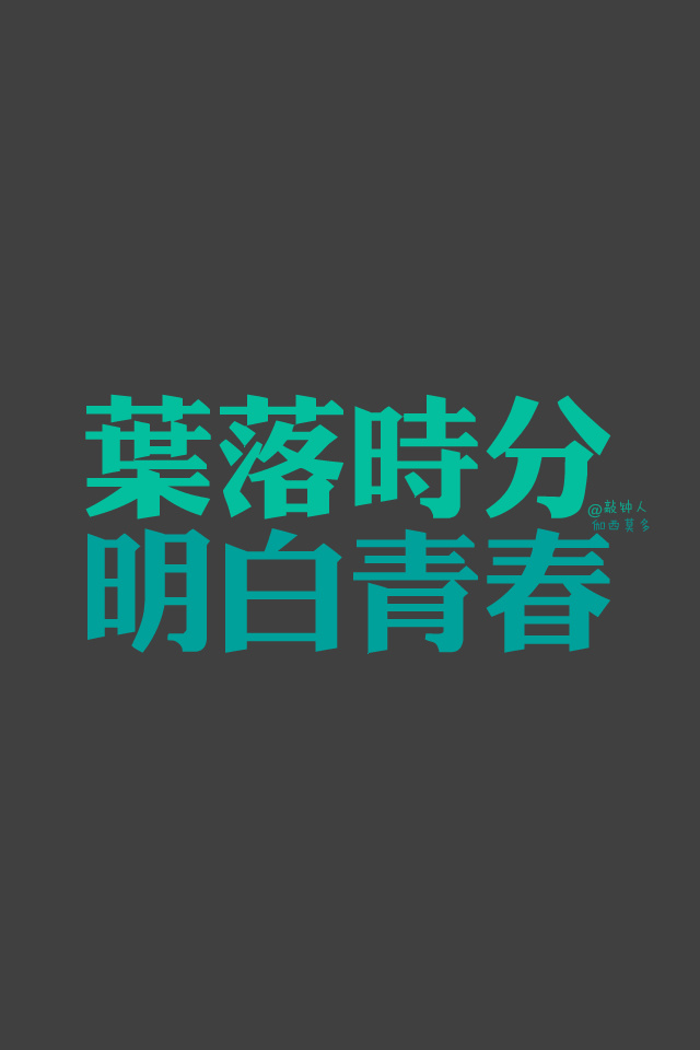 叶落时分