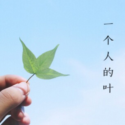 一个人的叶|Nut·坚果电台 一个人的叶|Nut·坚果电台