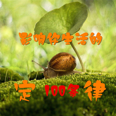 影响你生活的100条定律