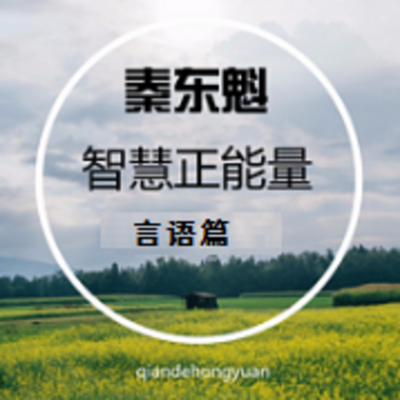 秦东魁-智慧正能量-语言篇 秦东魁-智慧正能量-语言篇