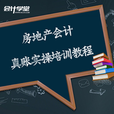 房地产会计实务做账视频教 程