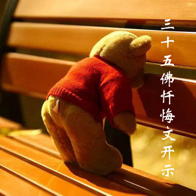 关于三十五佛忏悔文功德的开示
