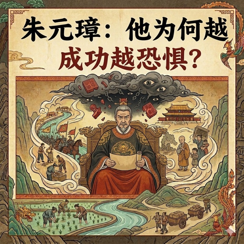 朱元璋：他为何越成功越恐惧？