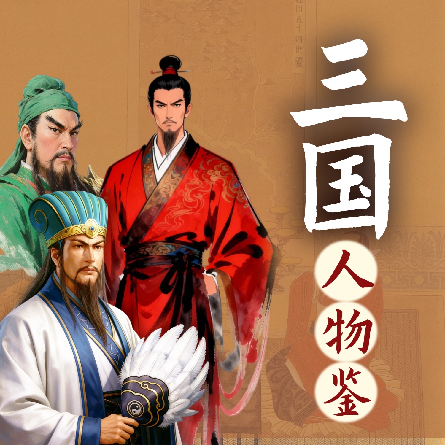 三国人物鉴：听懂三国纷争，学会处世安身