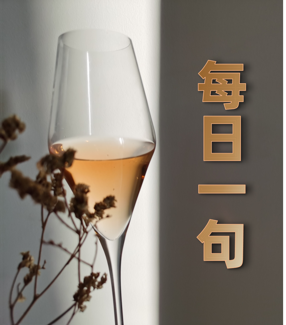 每日一句：智慧人生【中英双语】