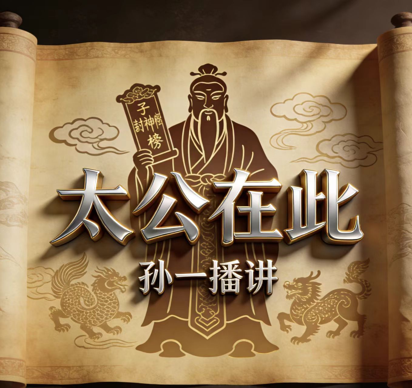 孙一评书：太公在此