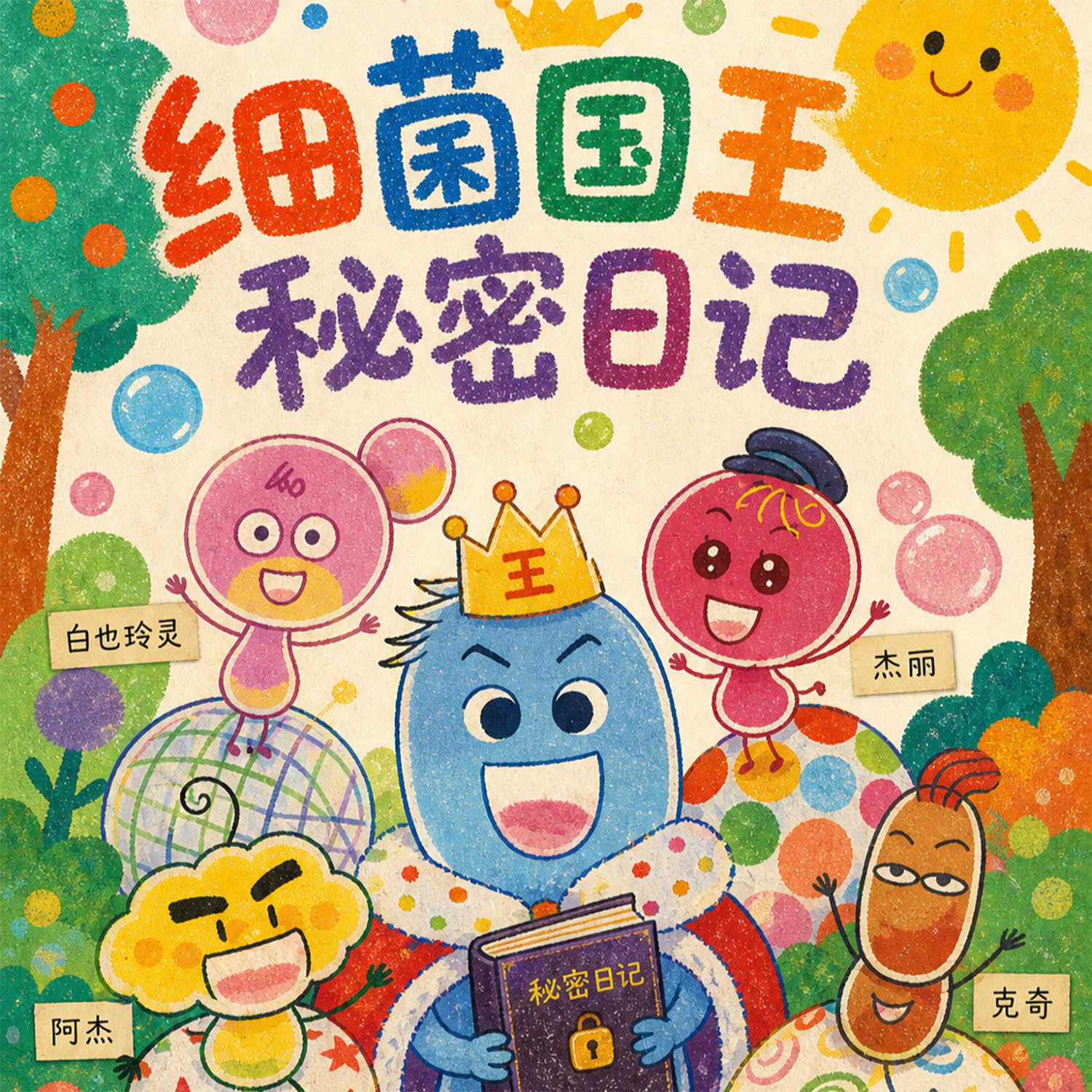 细菌国王秘密日记（少儿童话奇幻冒险故事）