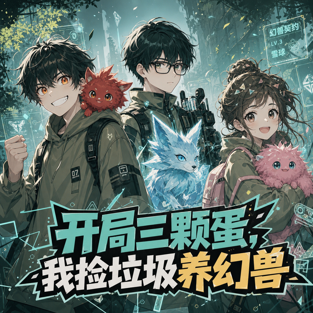 开局三颗蛋，我捡垃圾养幻兽（爆笑御兽流）