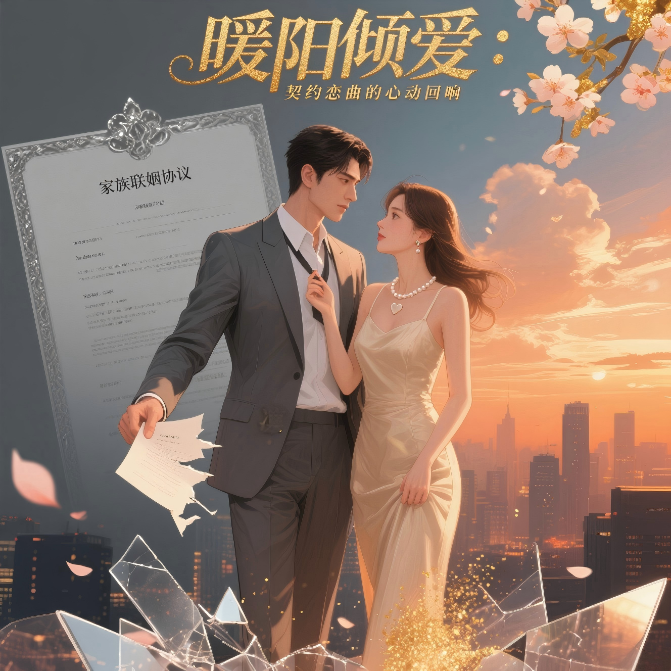 《暖阳倾爱：契约恋曲的心动回响》