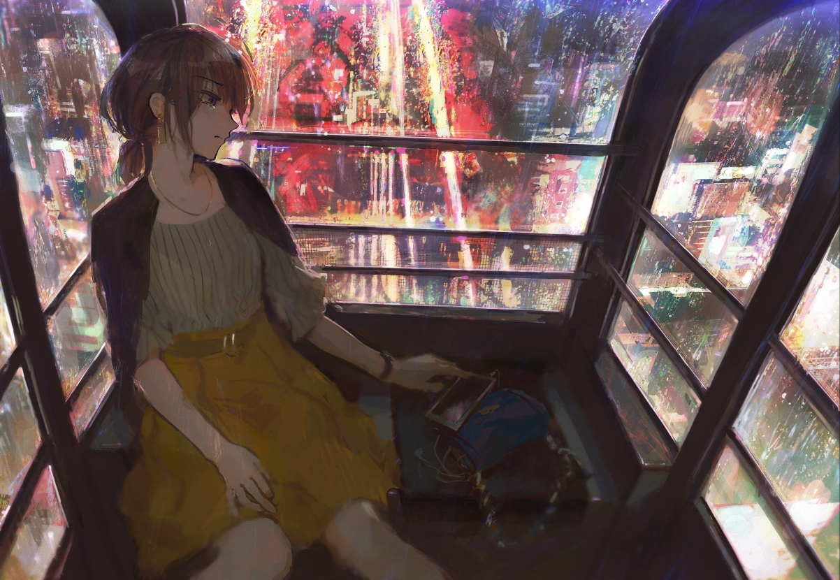 晚安世界。