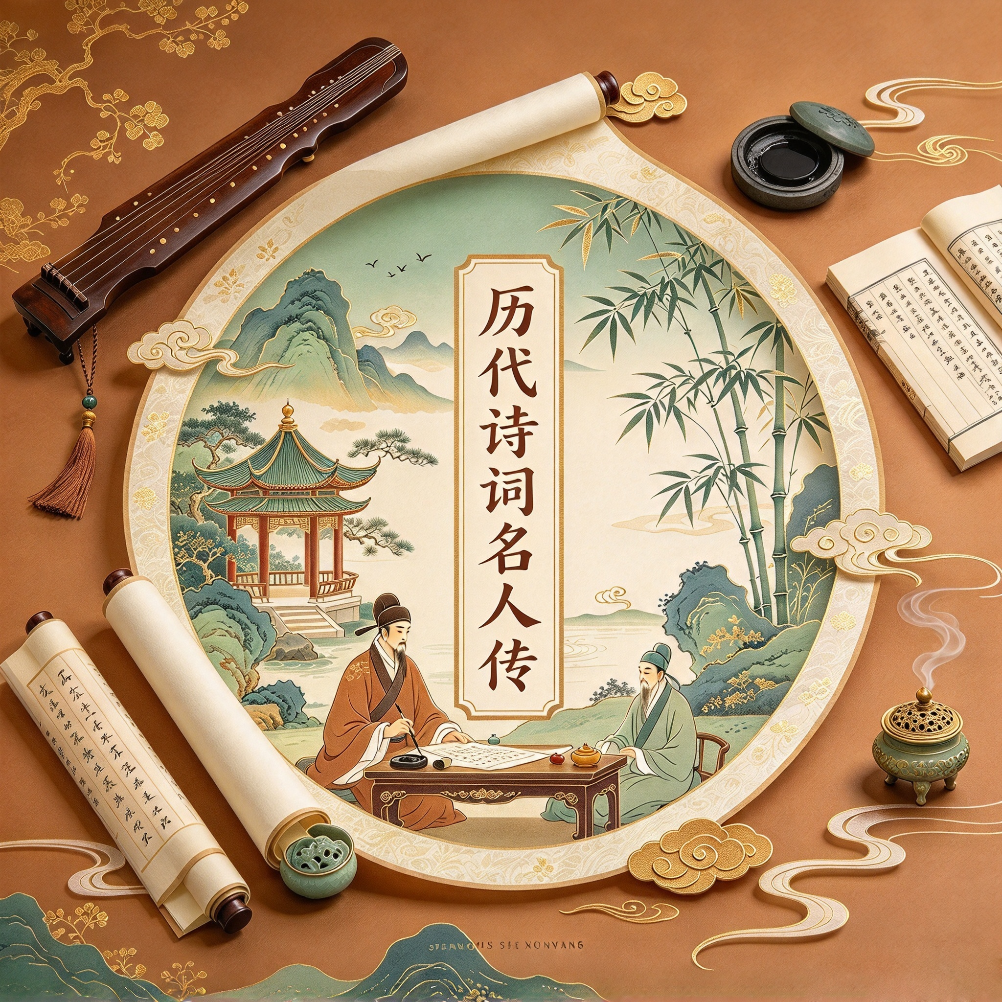 诗载千年-历代诗词名人传