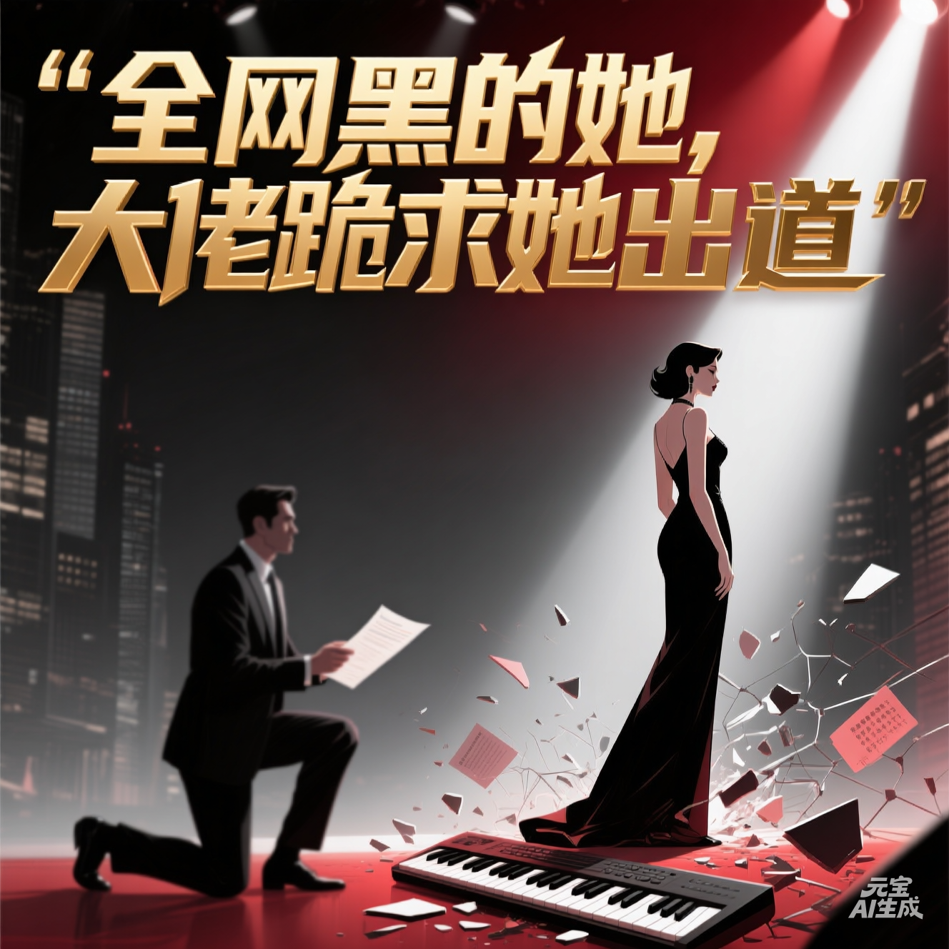 全网黑的她，大佬跪求她出道