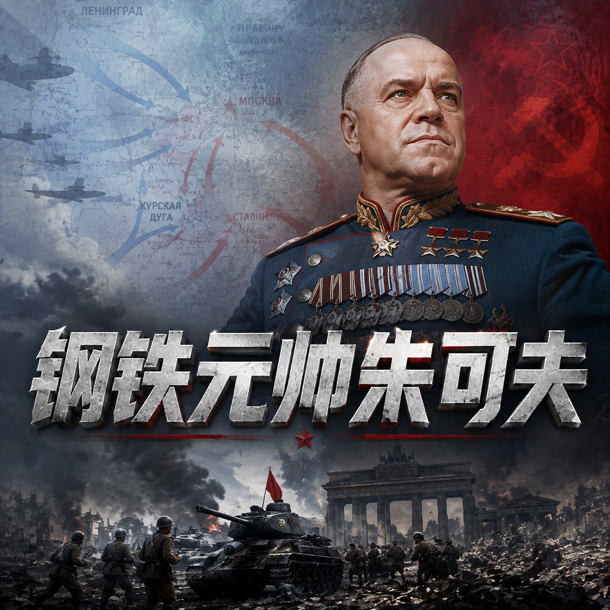 钢铁元帅朱可夫