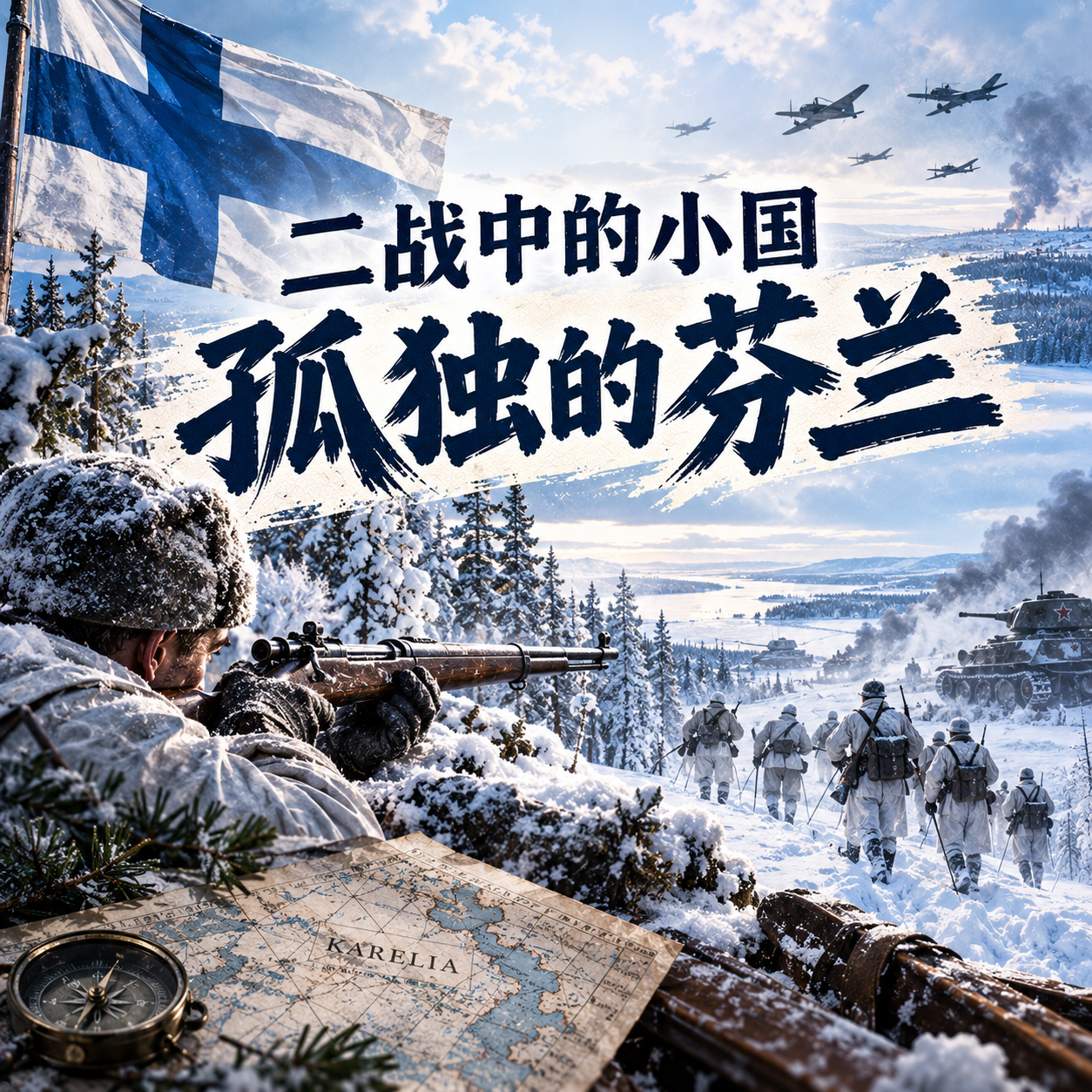 二战中的小国：孤独的芬兰