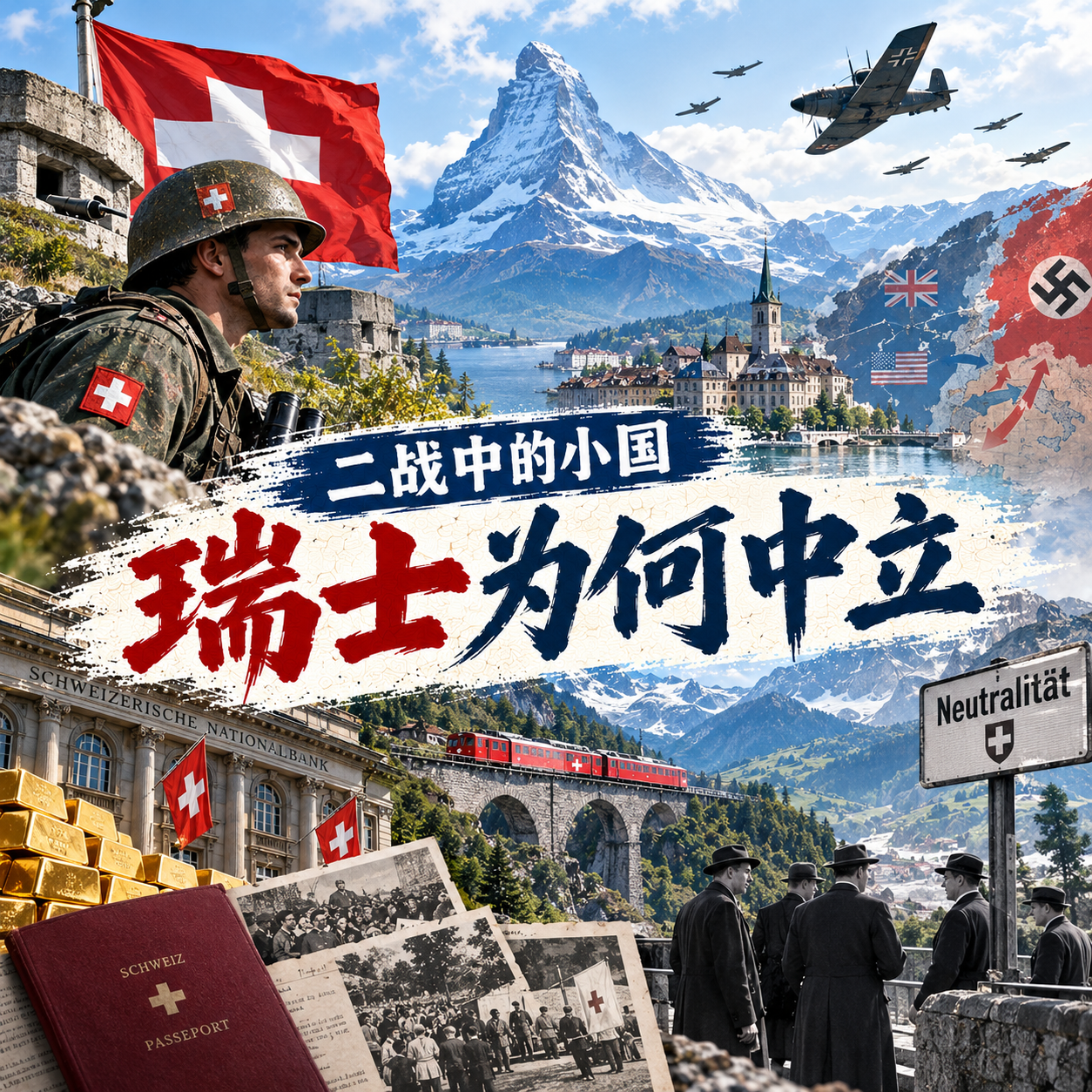 二战中的小国：瑞士为何中立