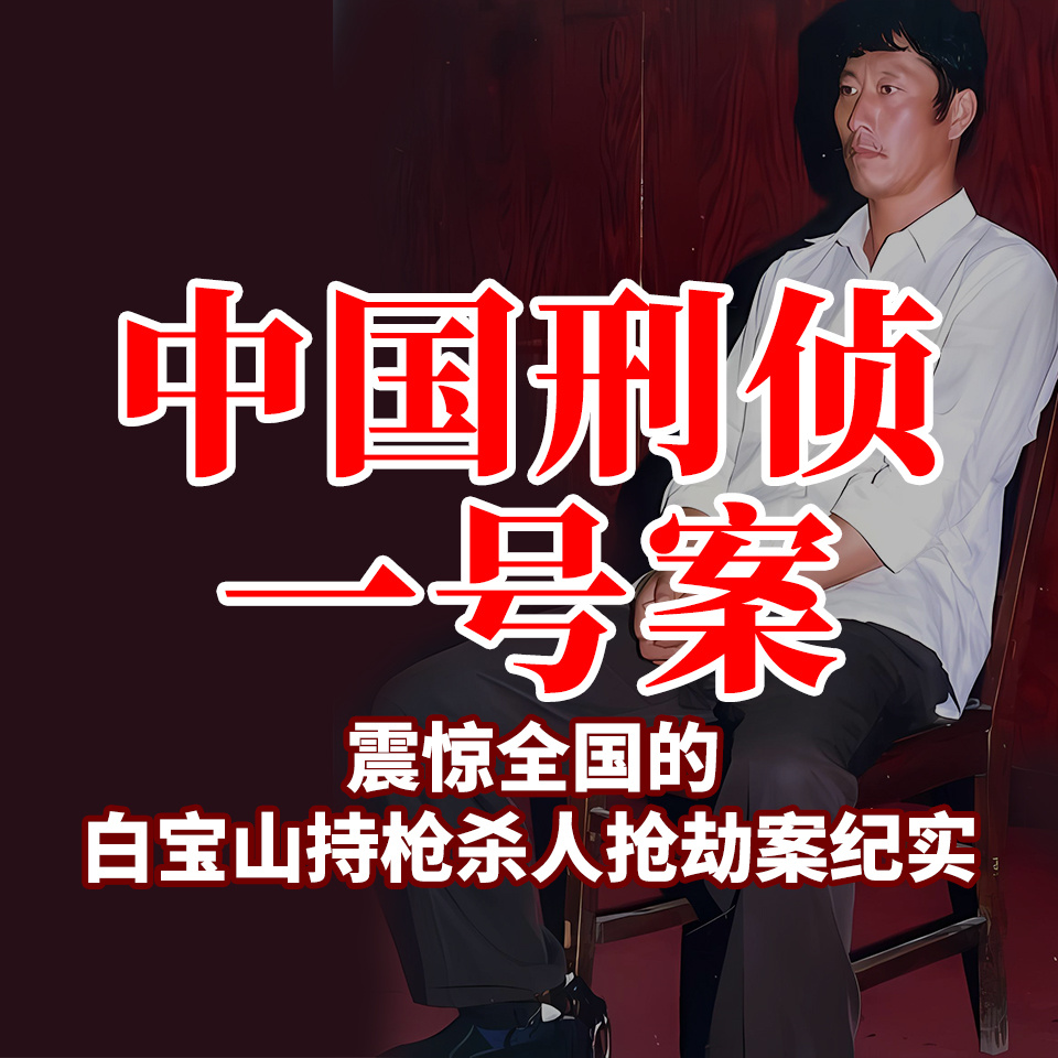中国刑侦一号案|白宝山持枪杀人抢劫