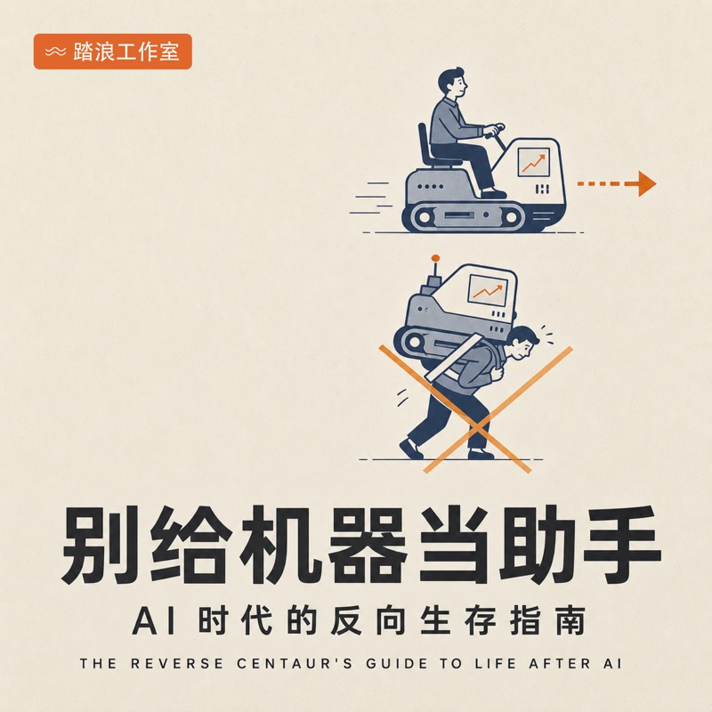 别给机器当助手：AI时代的反向生存指南