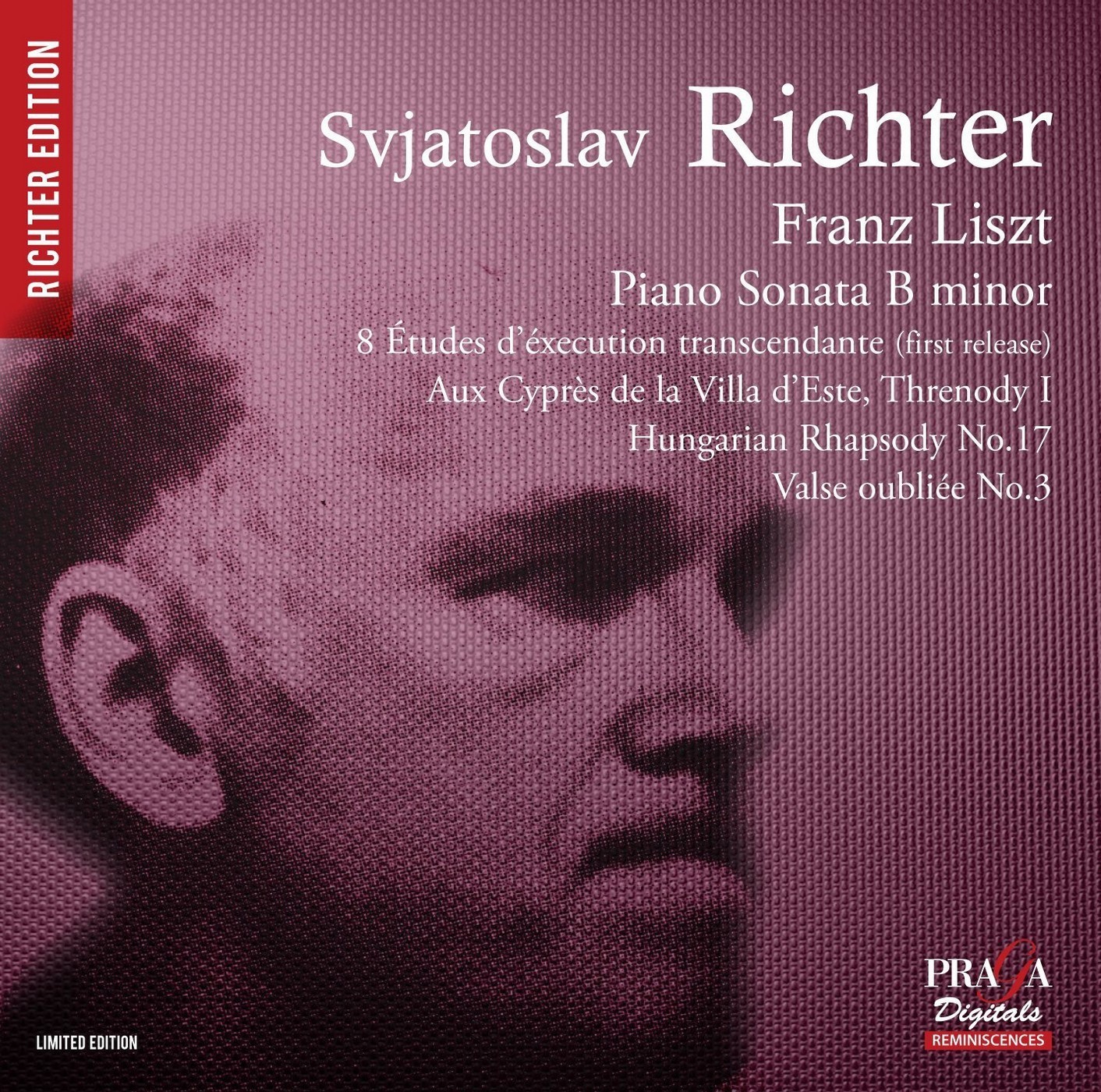 李赫特《李斯特钢琴作品演奏会(第一辑)》