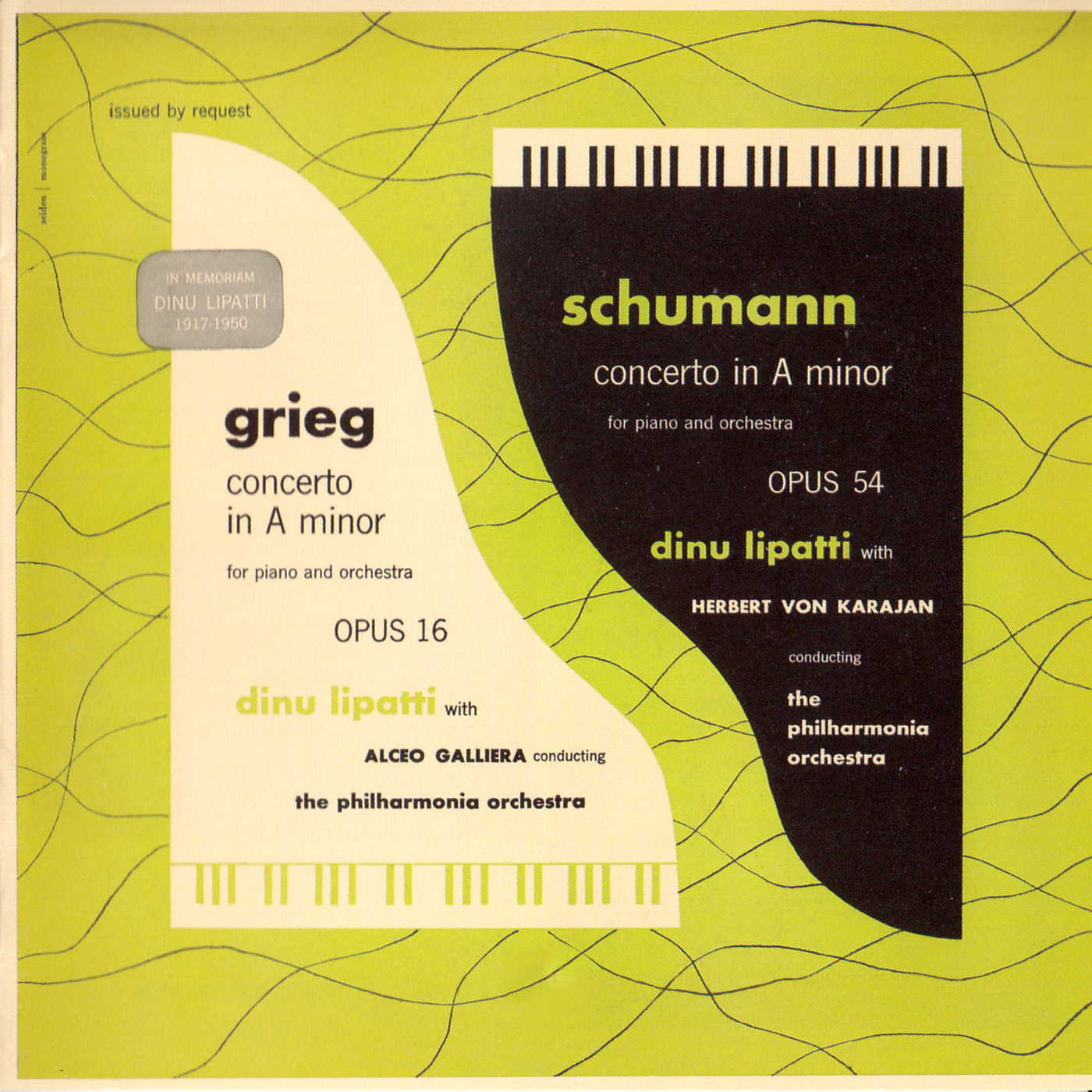 李帕蒂《格里格、舒曼·钢琴协奏曲》