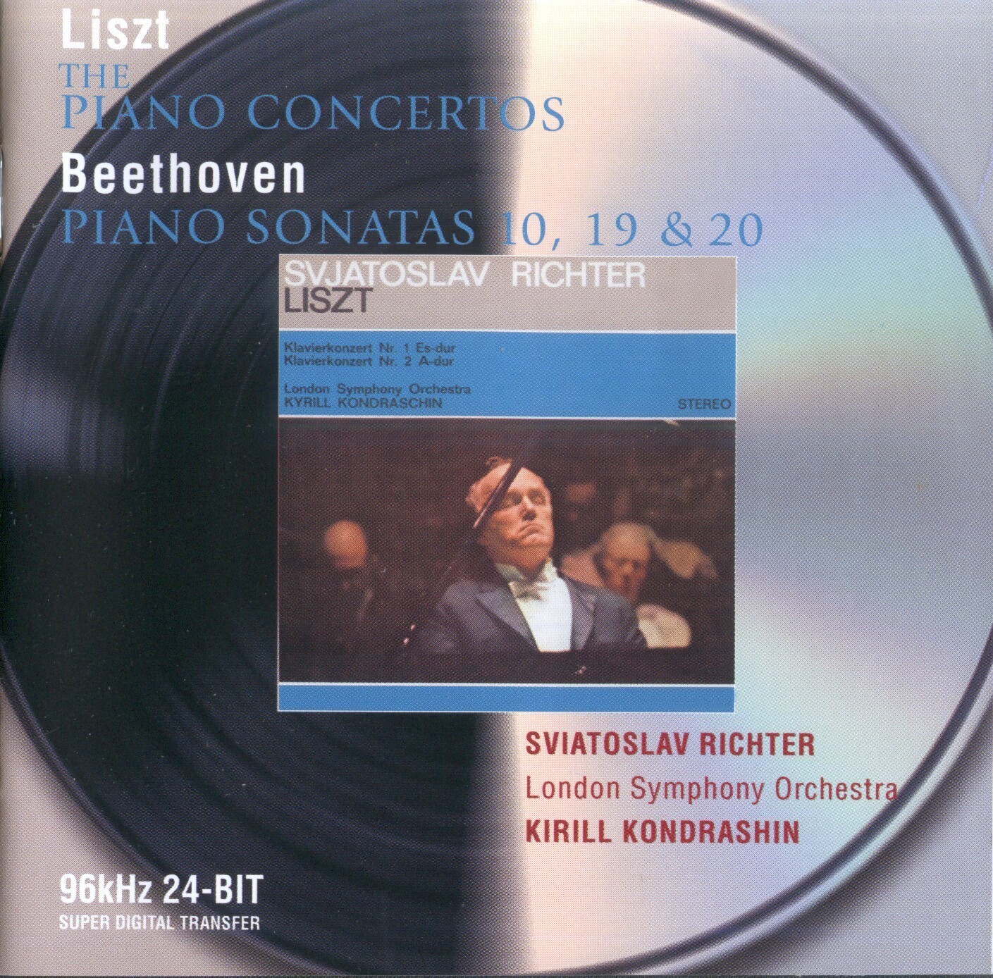 李赫特《李斯特·协奏曲、贝多芬·奏鸣曲》