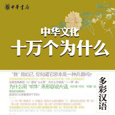 多彩汉语--中华文化十万个为什么 多彩汉语--中华文化十万个为什么