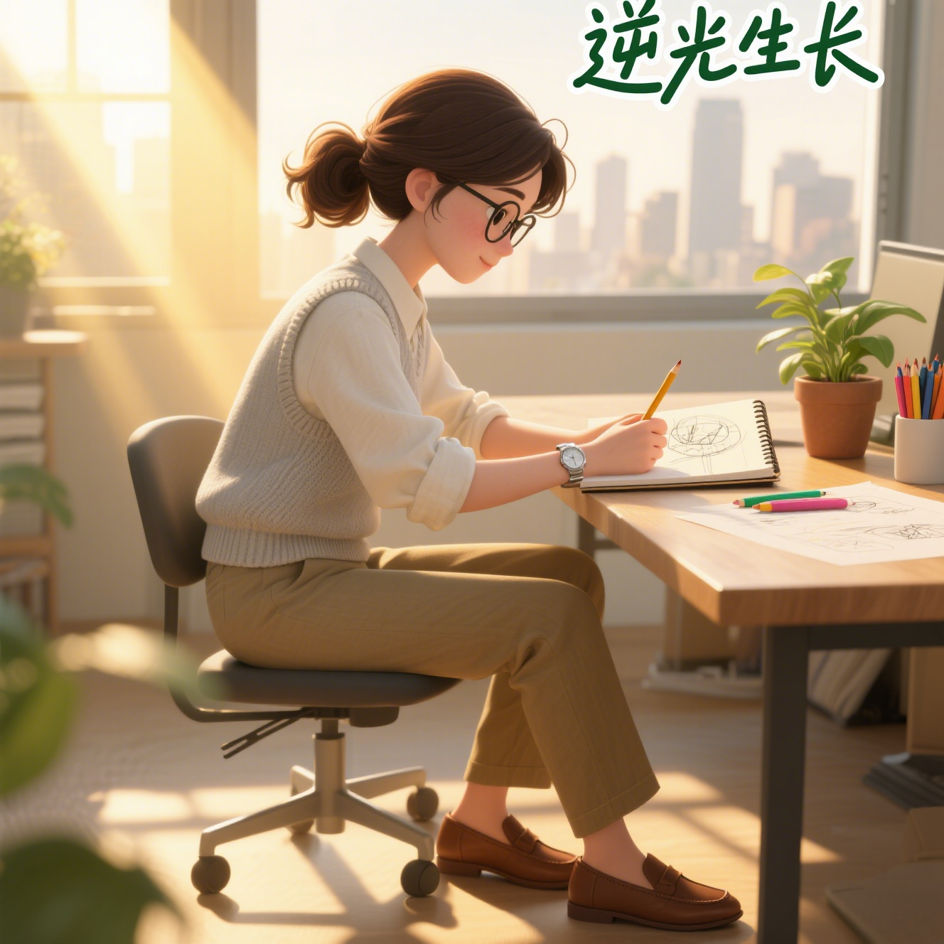 《逆光生长》