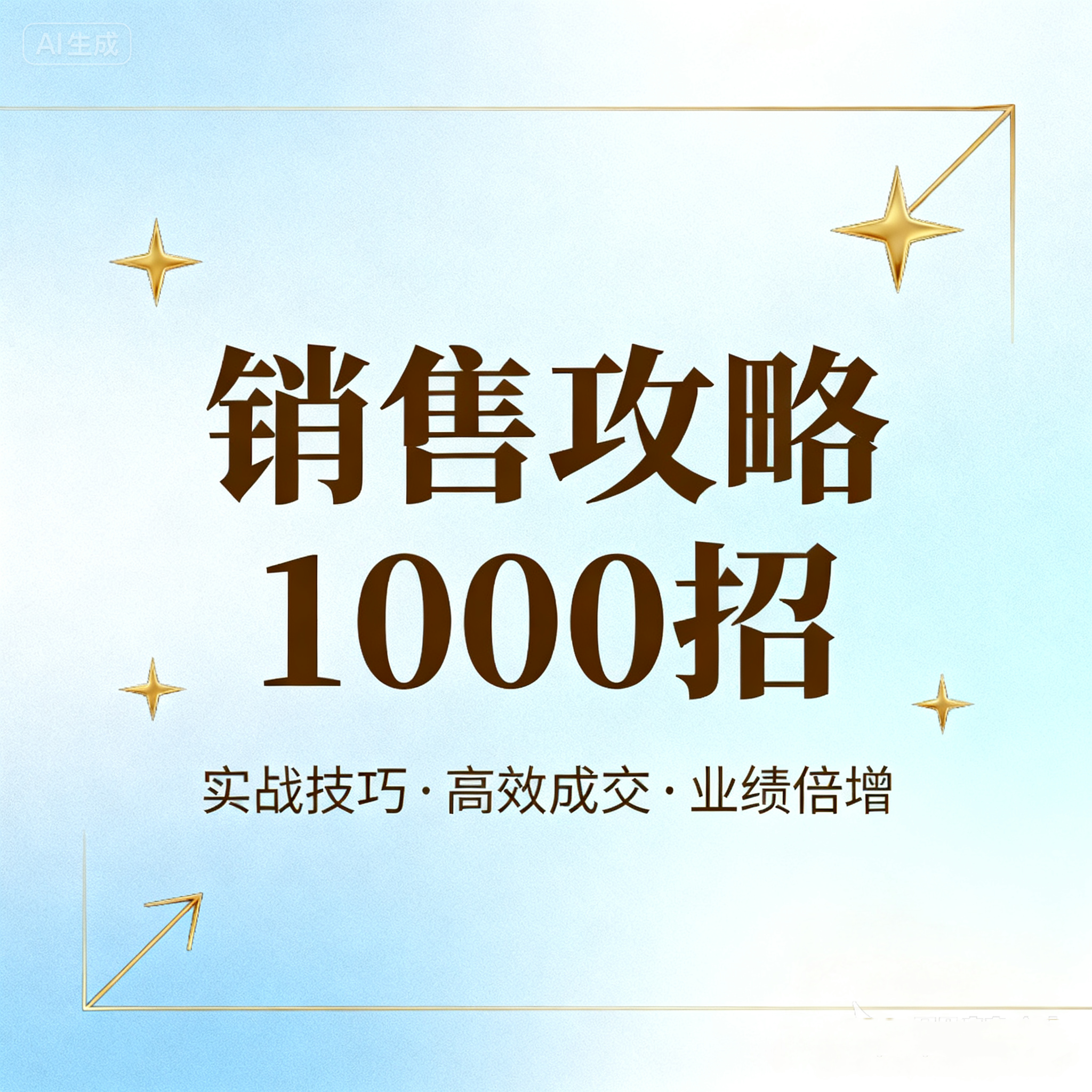 销售攻略1000招