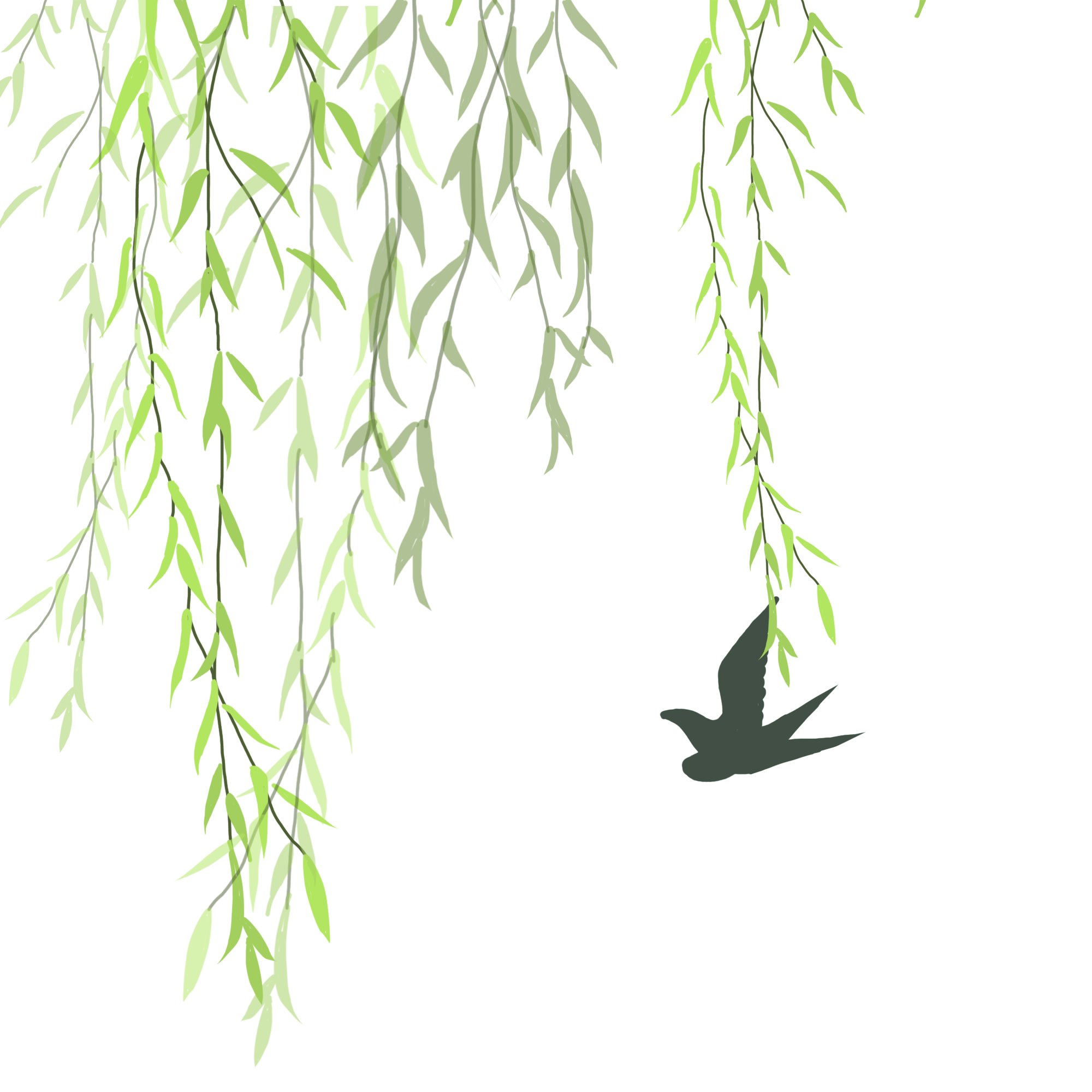 小塘春色
