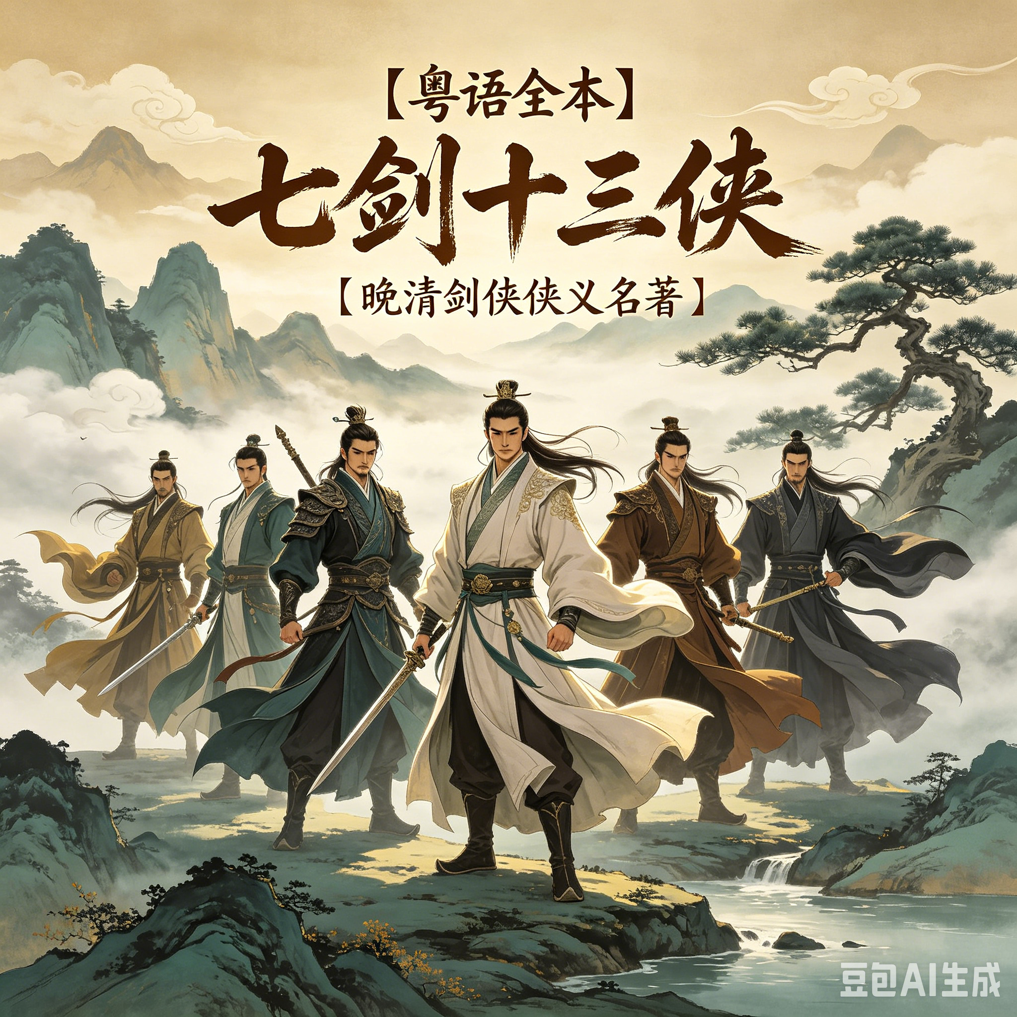 【AI粤语全本】七剑十三侠｜晚清剑侠名著