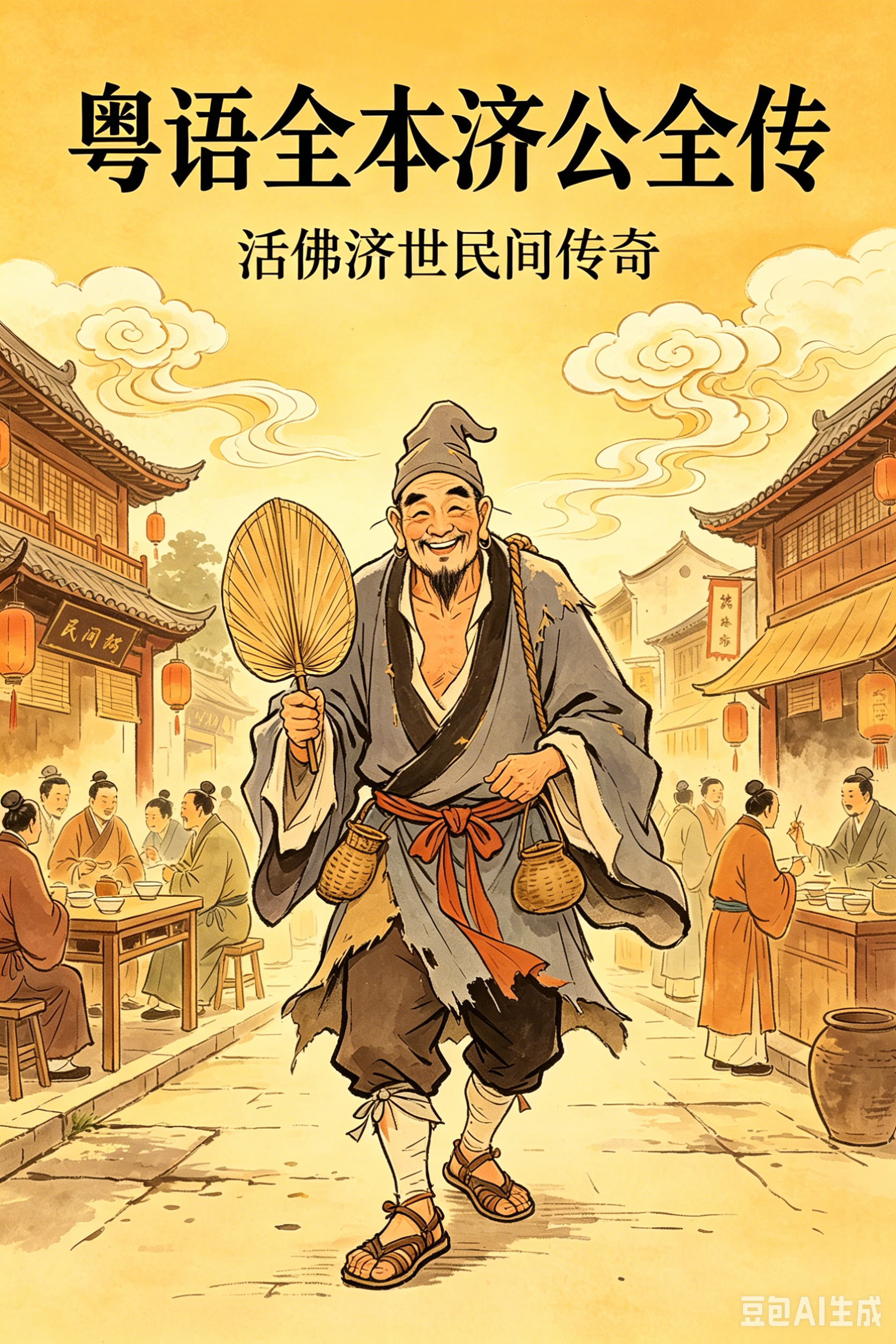 【AI粤语全本】济公全传｜活佛济世传奇