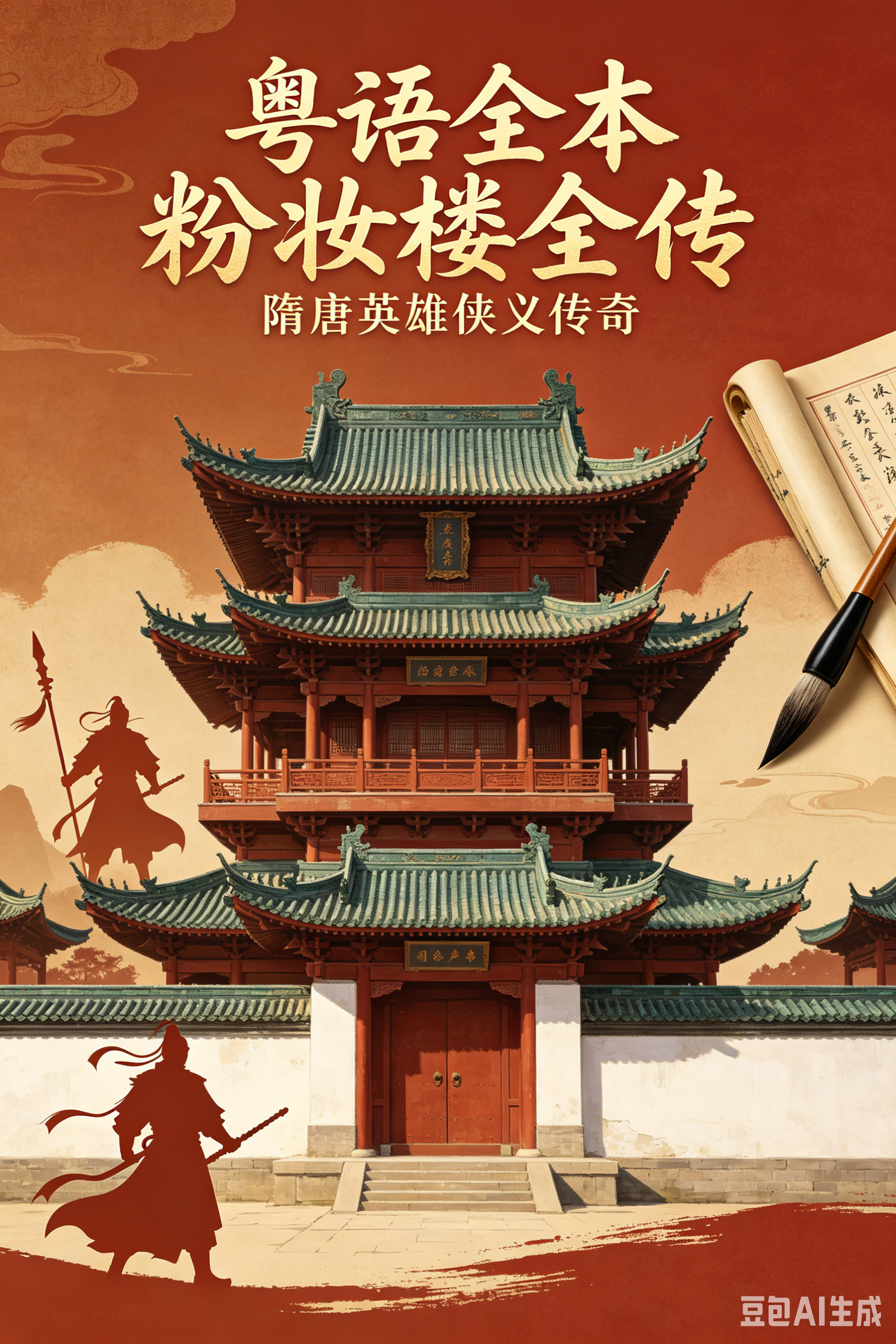 【AI粤语全本】粉妆楼全传｜隋唐英雄传奇
