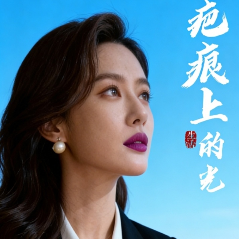疤痕上的光