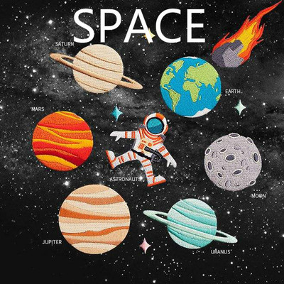 伦纳柏英文童书-Space星球系列