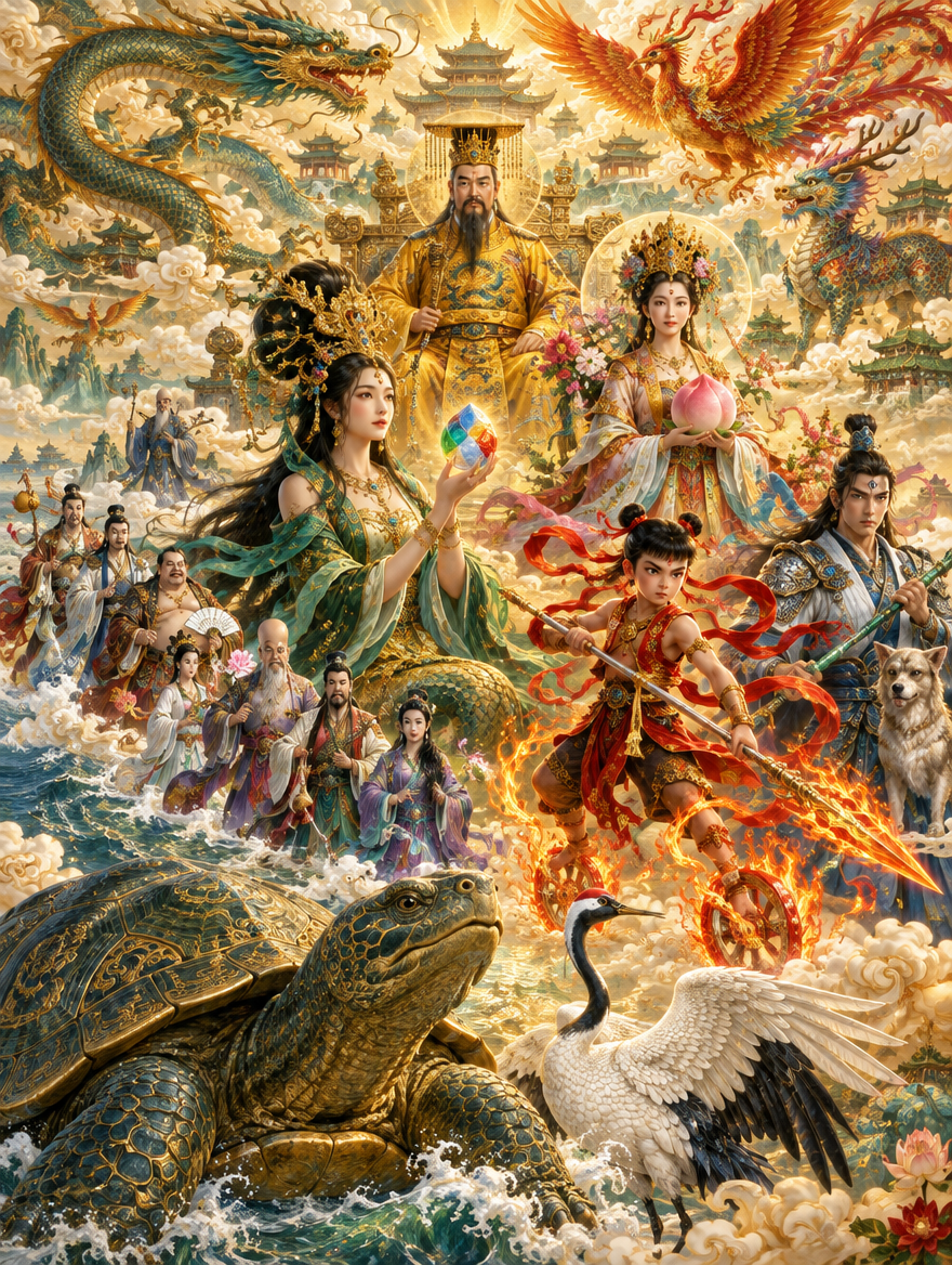华夏神谱：一口气听懂中国神仙世界