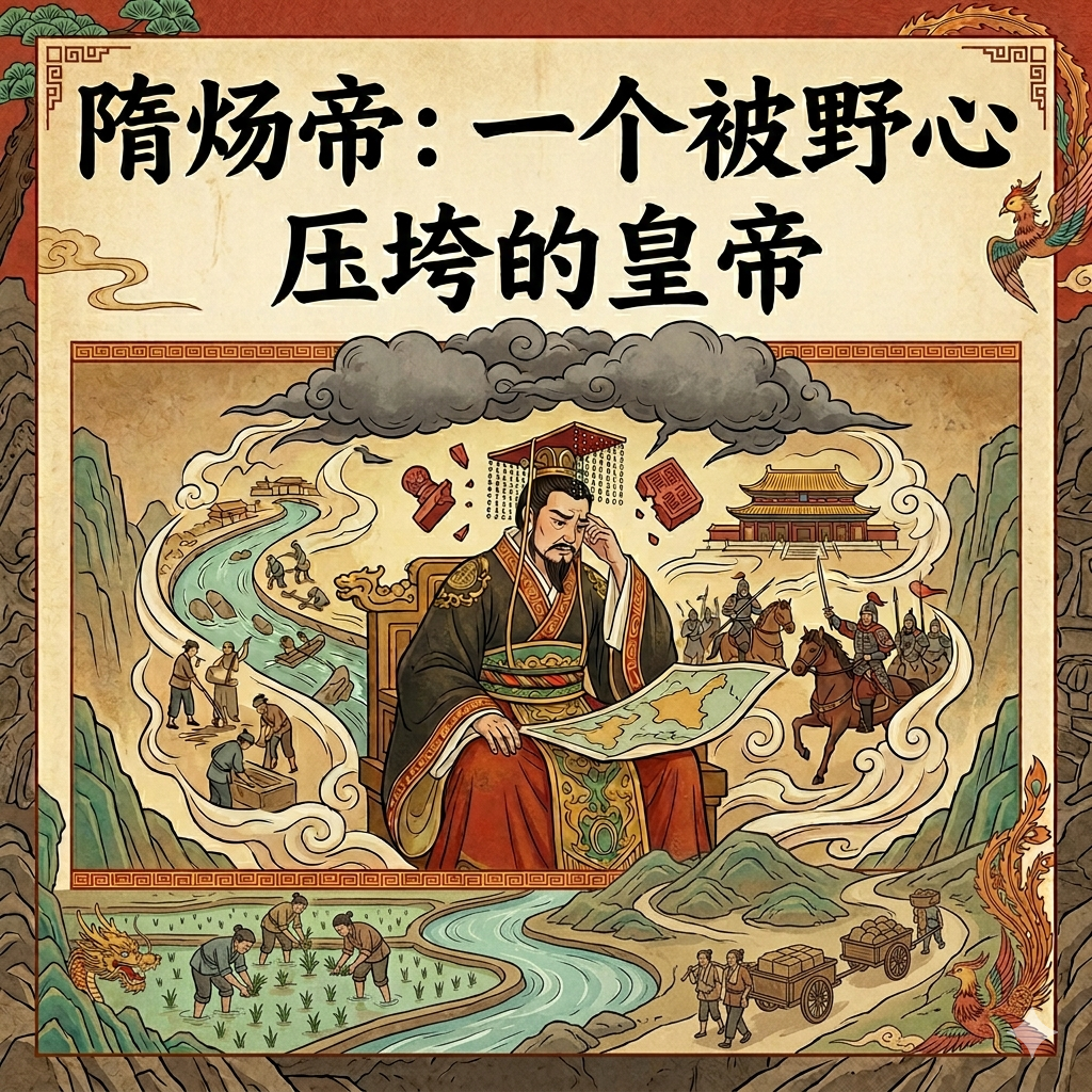隋炀帝：一个被野心压垮的皇帝