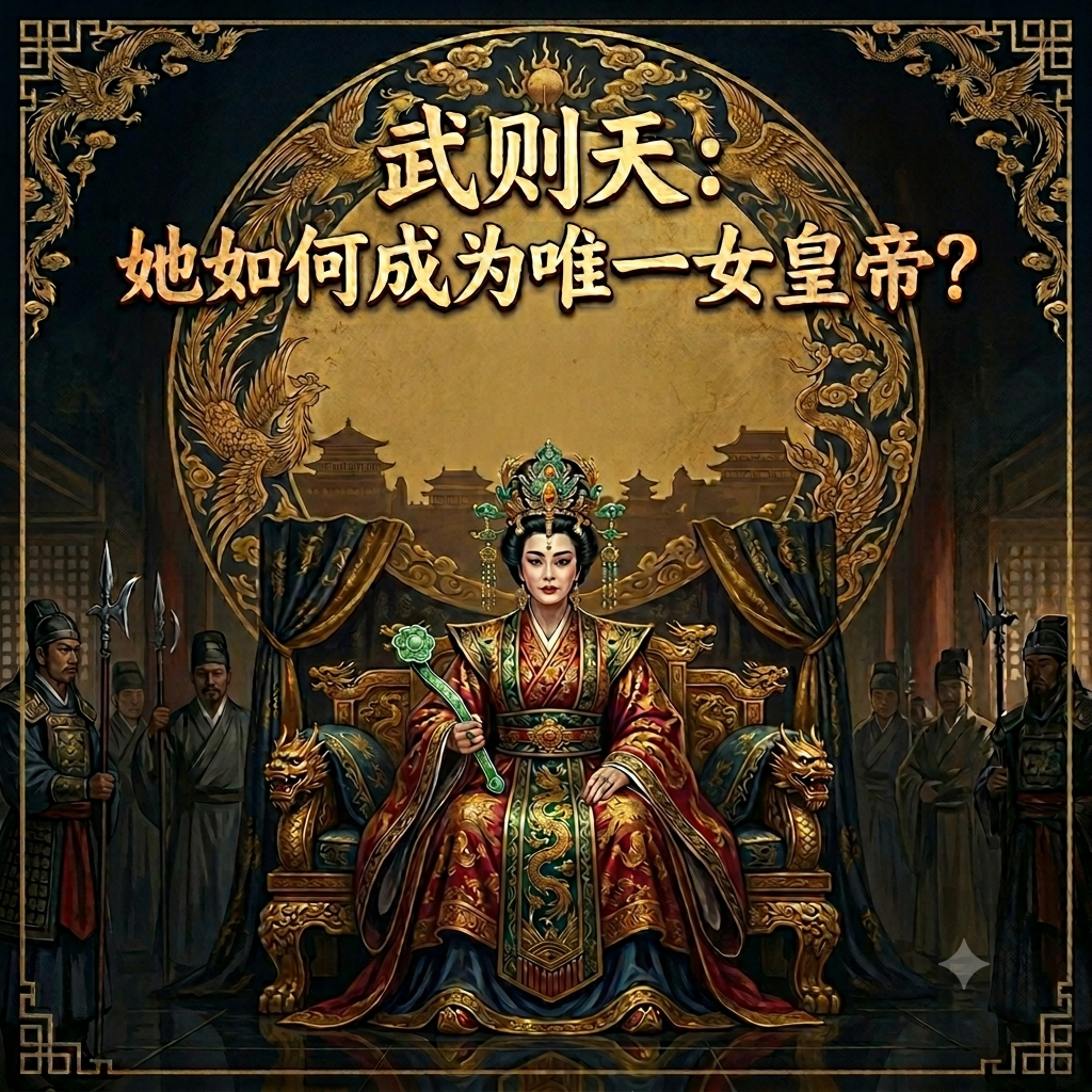 武则天：她如何成为唯一女皇帝？