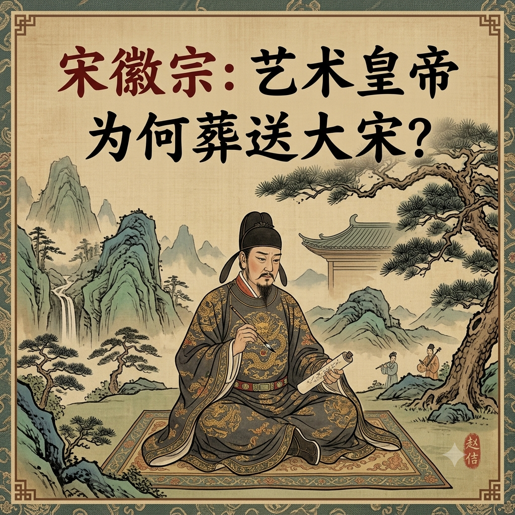 宋徽宗：艺术皇帝为何葬送大宋？