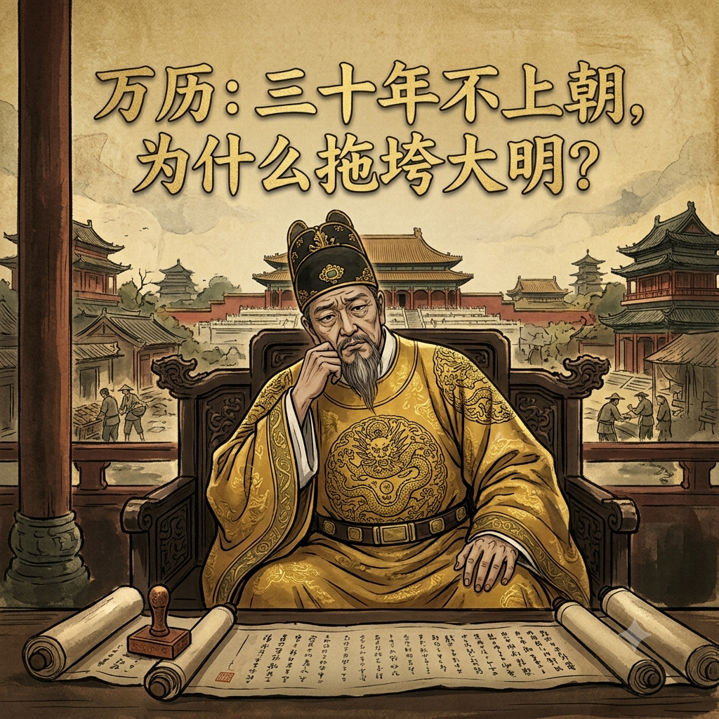 万历：三十年不上朝，为什么拖垮大明？