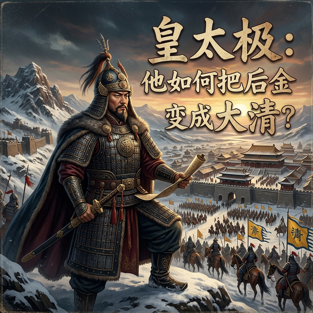 皇太极：他如何把后金变成大清？