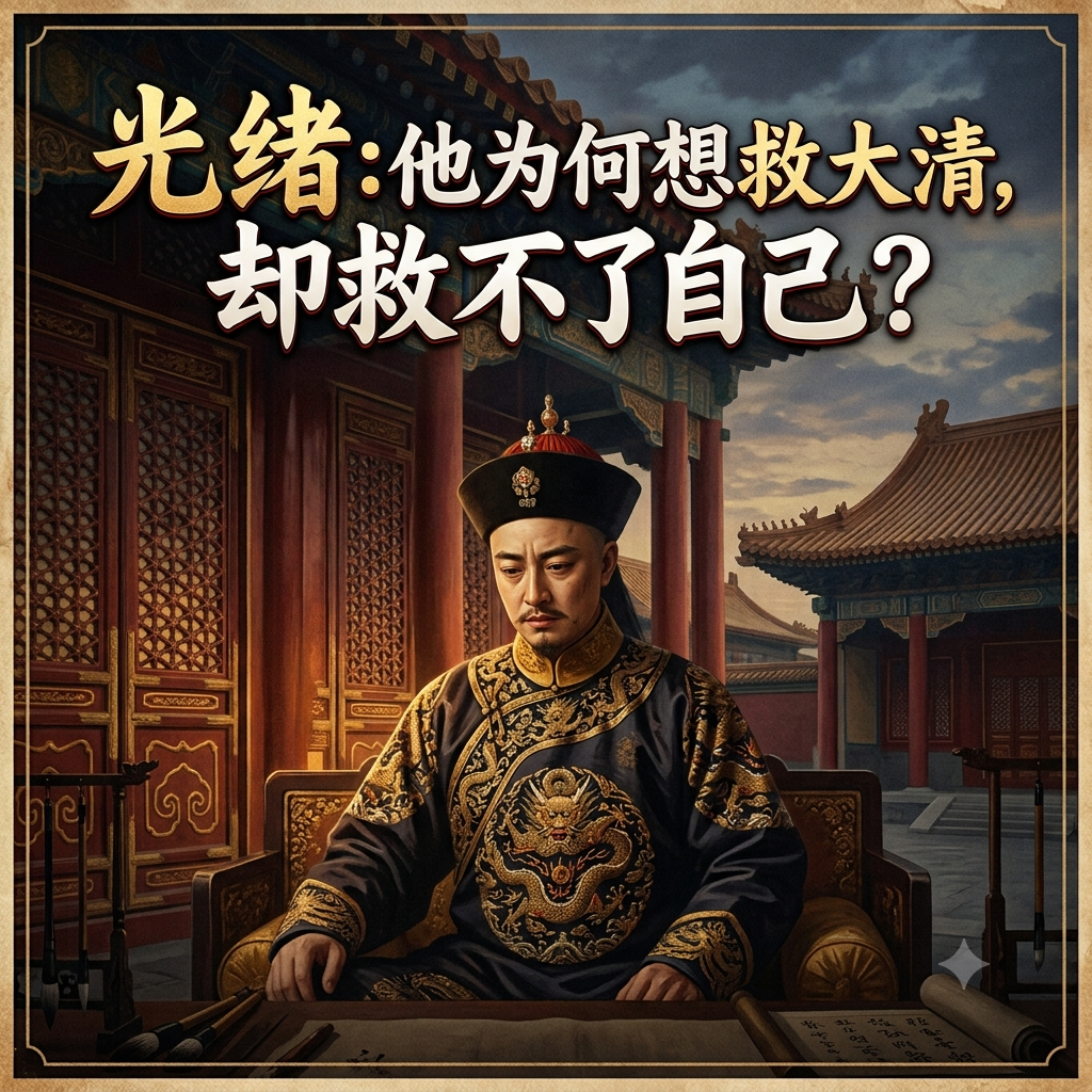 光绪：他为何想救大清，却救不了自己？