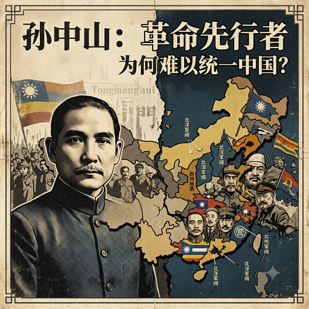 孙中山：革命先行者为何难以统一中国？