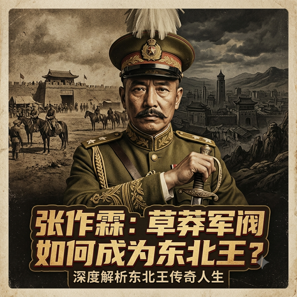 张作霖：草莽军阀如何成为东北王？