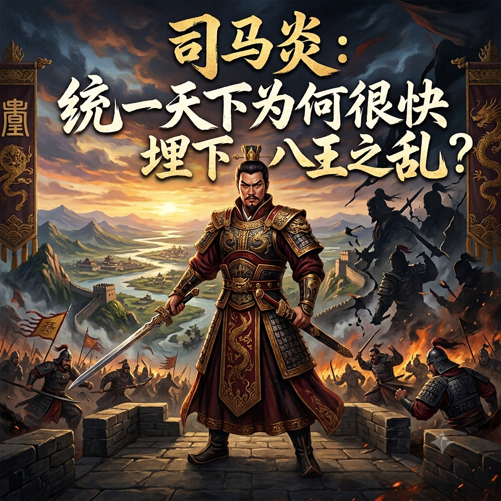 司马炎：统一天下为何很快埋下八王之乱？