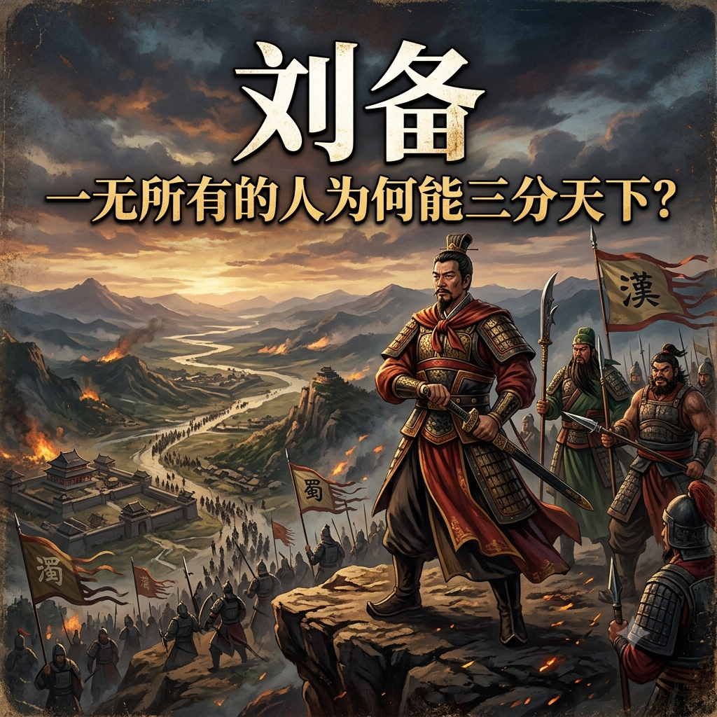 刘备：一无所有的人为何能三分天下？