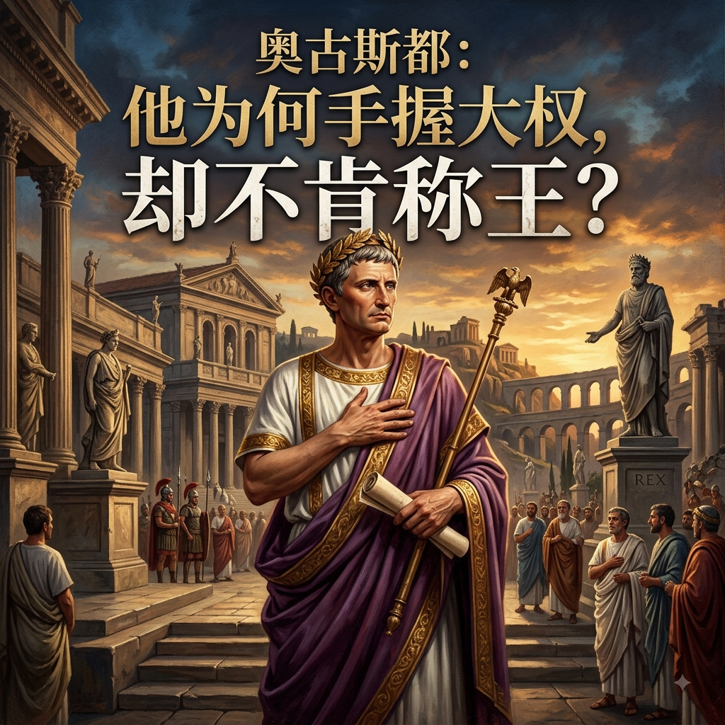 奥古斯都：他为何手握大权，却不肯称王？