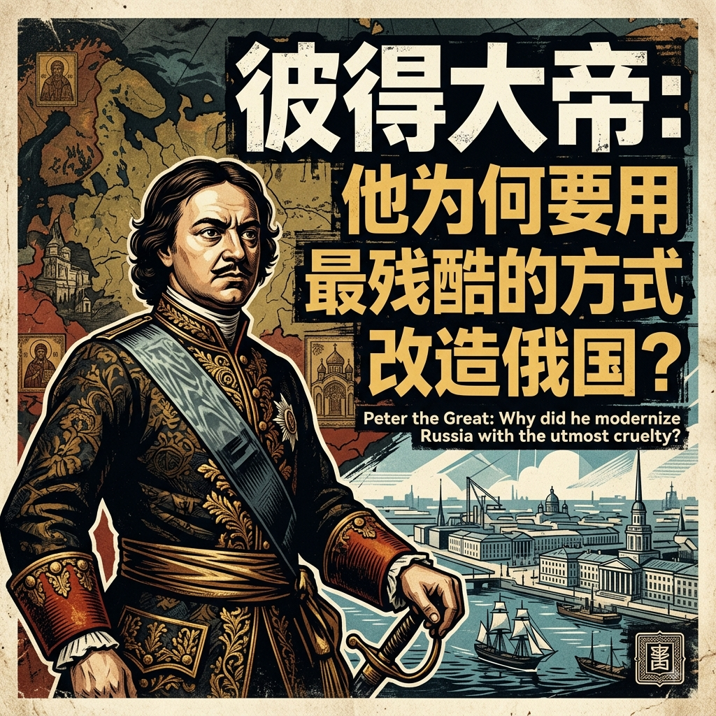 彼得大帝：他为何要用最残酷的方式改造俄国？