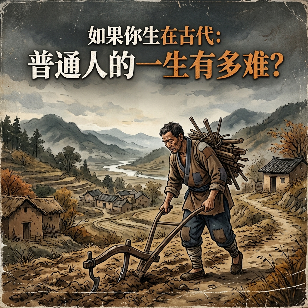 如果你生在古代：普通人的一生有多难？