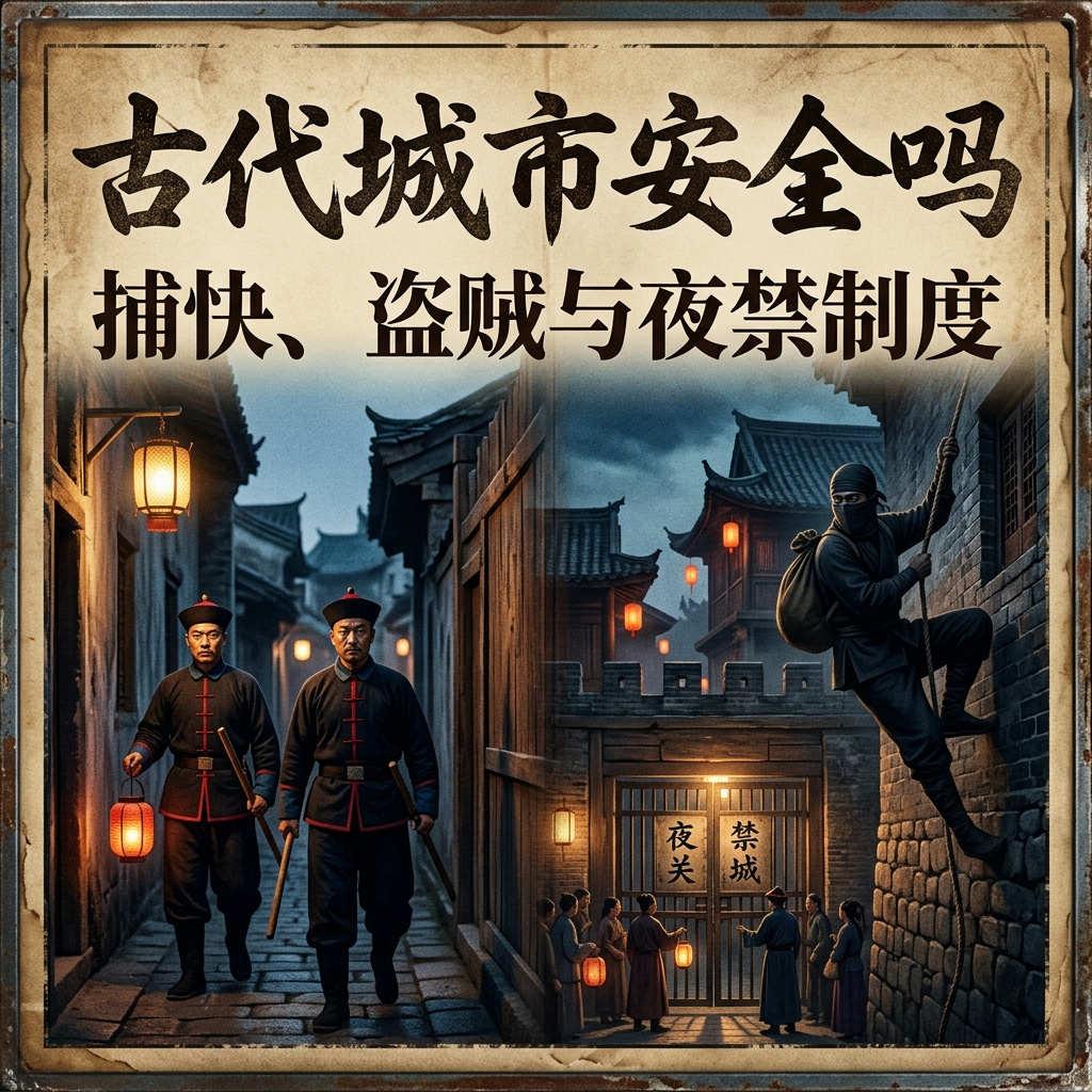 古代城市安全吗：捕快、盗贼与夜禁制度