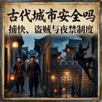 古代城市安全吗:捕快、盗贼与夜禁制度 古代城市安全吗:捕快、盗贼与夜禁制度