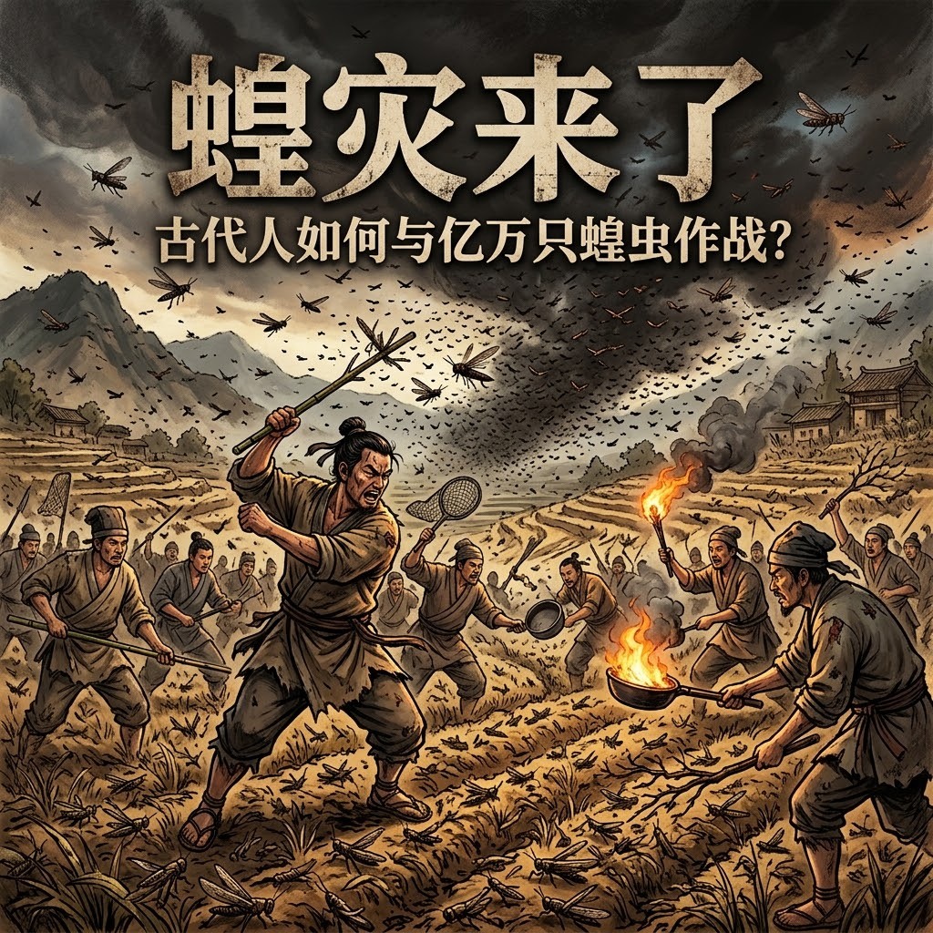 蝗灾来了：古代人如何与亿万只蝗虫作战?
